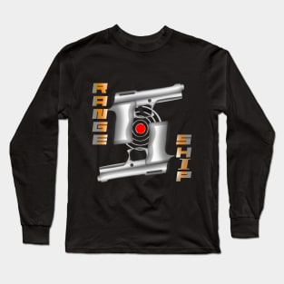 Shooting range with friends, two guns Long Sleeve T-Shirt